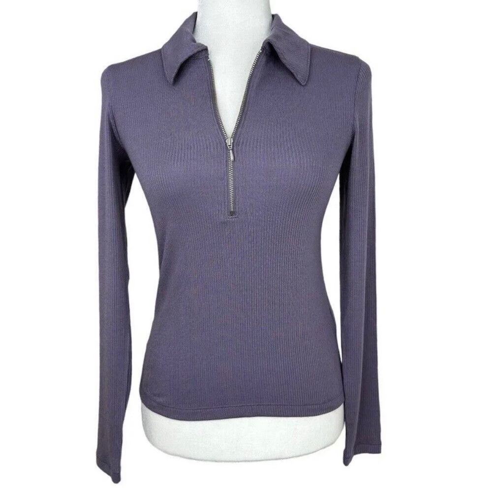 EVERLANE Lavender Purple Top Blouse Women's Small Soft  Tencel Lyocele
